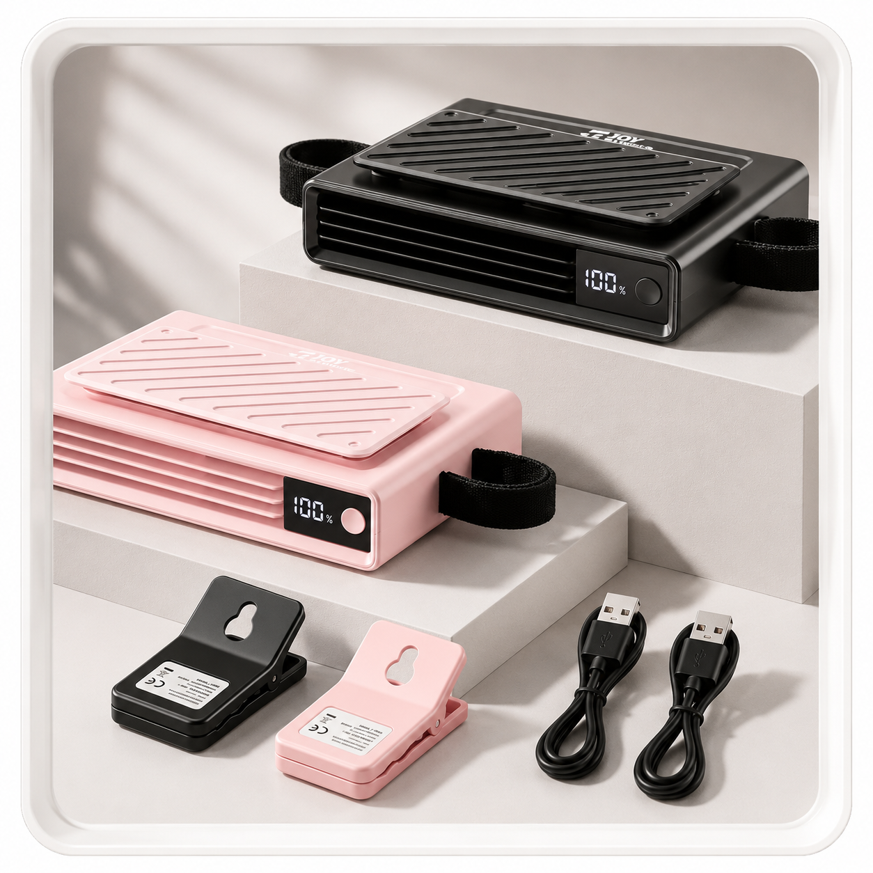 Ventilador JOYTUTUS 2026 para asiento de auto y visera